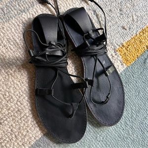 Madewell leather gladiator sandals